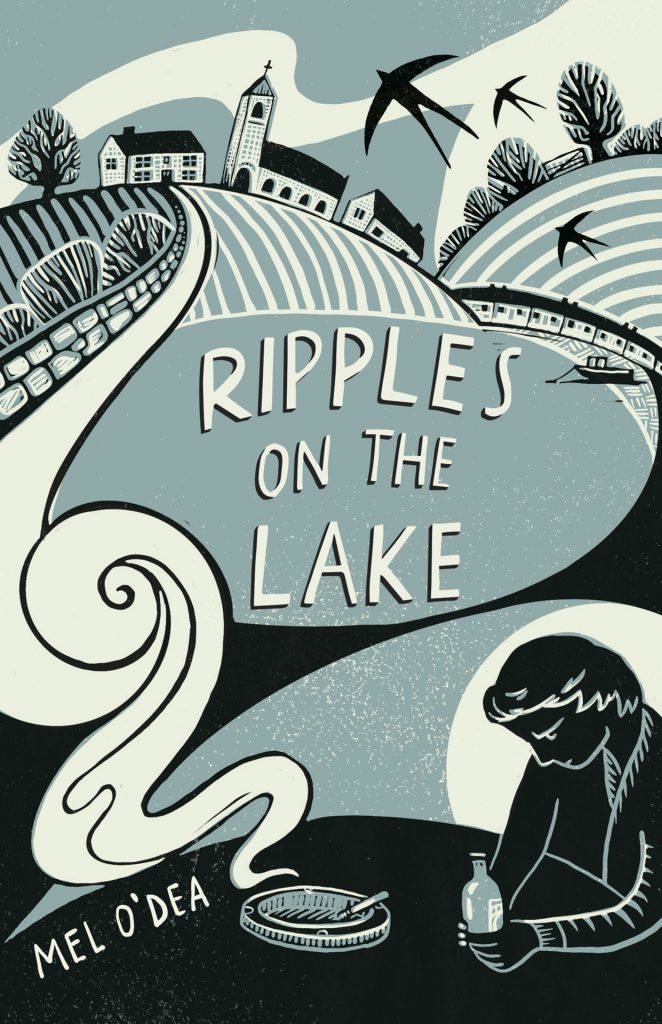 Ripples on the Lake paperback cover Ripples on the Lake, Cover, Mel O'Dea